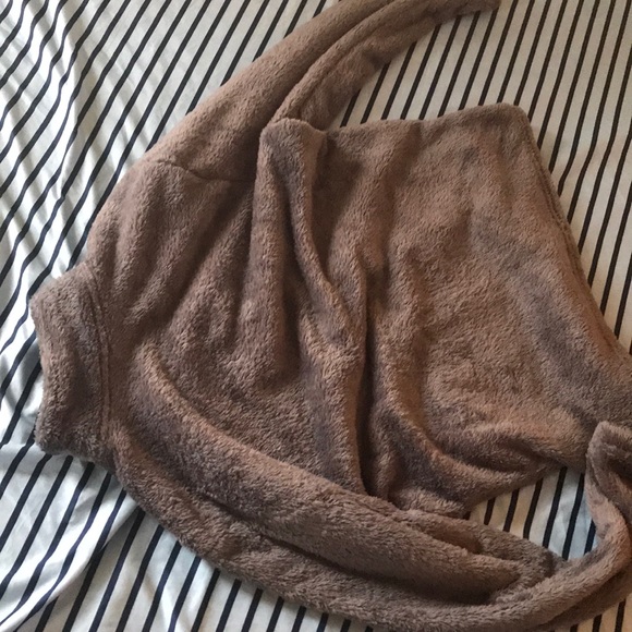 Fur Quarter Zip Sweater. jacket - Picture 4 of 4